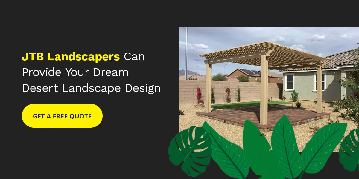 JTB Landscapers Can Provide Your Dream Desert Landscape Design